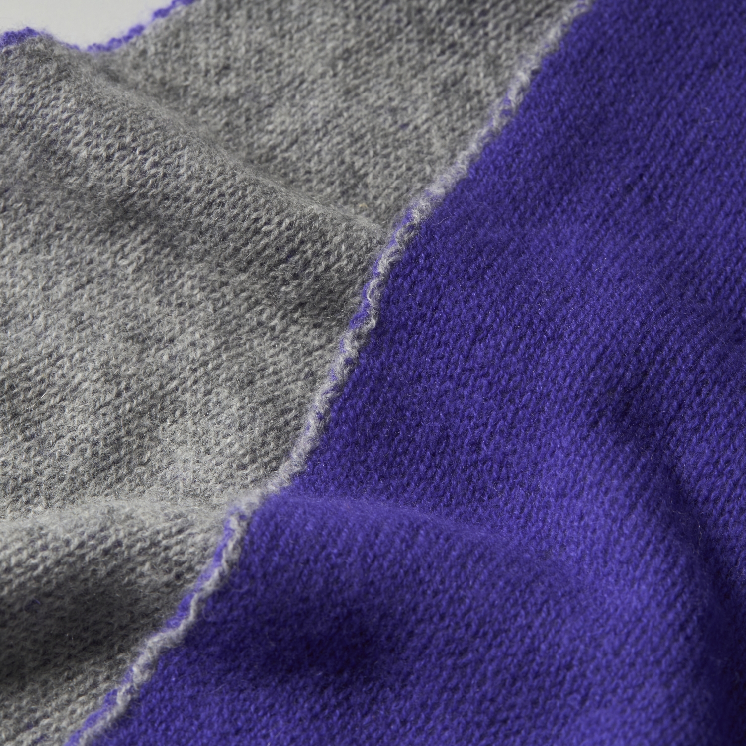 el alto/リバーシブルニットマフラー